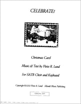 Celebrate! SATB choral sheet music cover